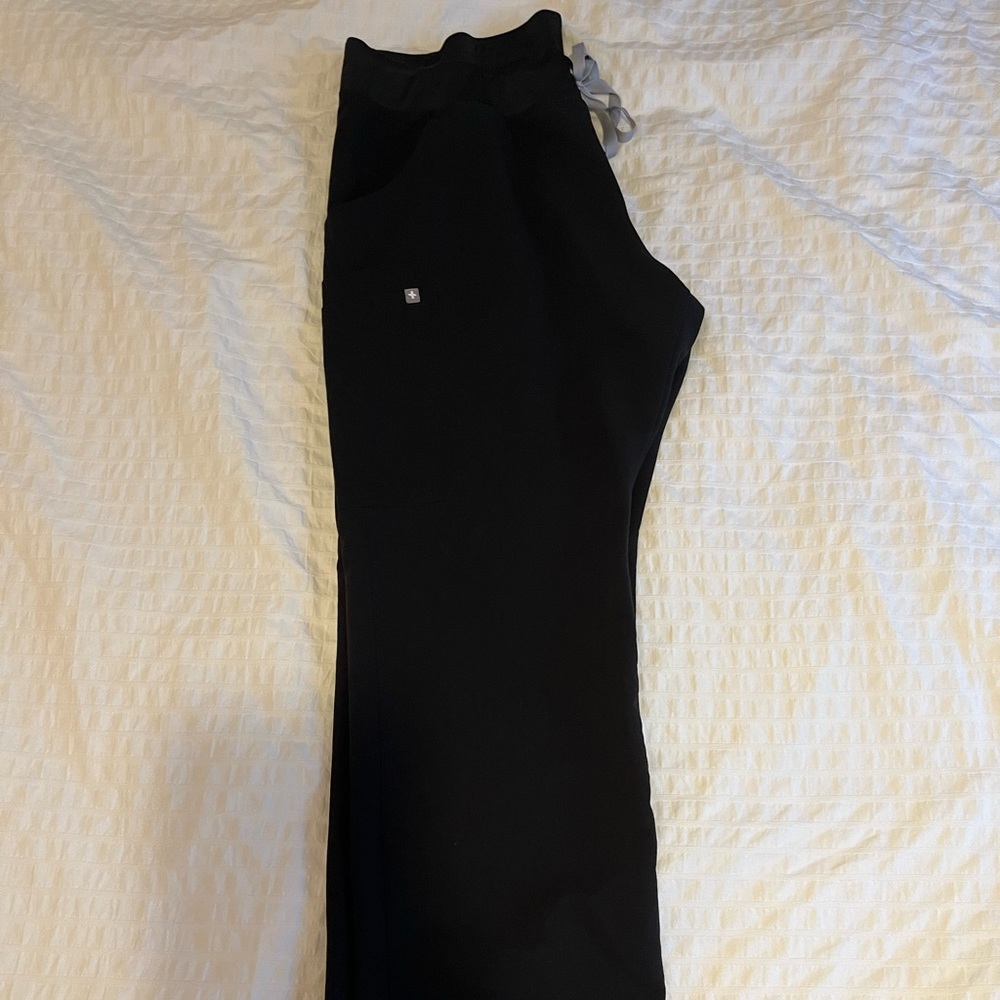 Figs - Black Kade Bottoms XL